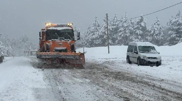 Karabük'te kar yağışı etkili oldu - Resim: 2