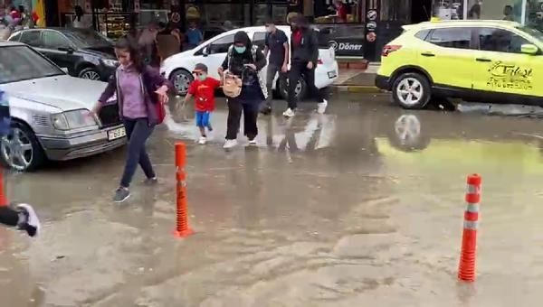 Iğdır'da 15 dakikalık sağanak ve dolu, hayatı olumsuz etkiledi - Resim: 3
