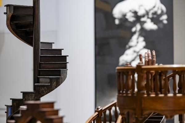 ‘Farz Et Ki Sen Yoksun’ sergisi ziyarete açıldı - Resim: 4