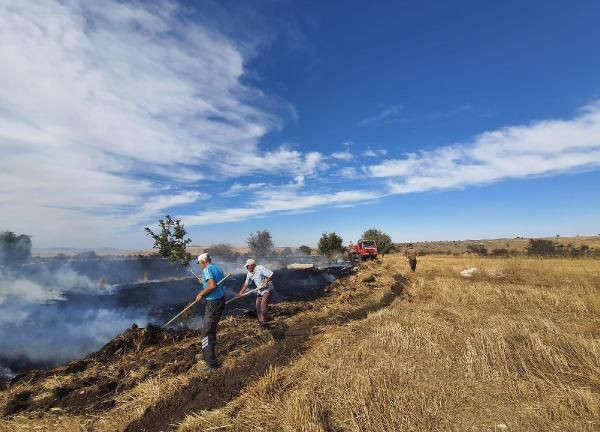 Eskişehir’de ormana sıçrayan anız yangını büyümeden söndürüldü - Resim: 3