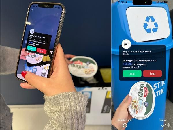 Muratbey’den yapay zekâ destekli geri dönüşüm projesi: “Kazandıran Peynirler” - Resim : 1