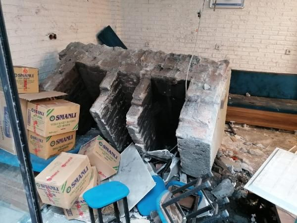 6 saatlik izinde sokağa çıktı, çöken asma tavanın altına kaldı - Resim: 4