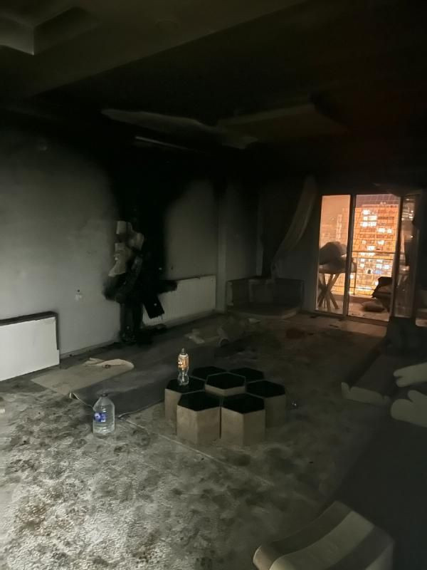 Mardin'de, klima motorunun patladığı evde yangın çıktı - Resim: 4