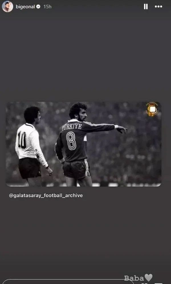 Güzel oyuncunun babası bakın kim çıktı! Galatasaray taraftarı şaşkın - Resim : 1