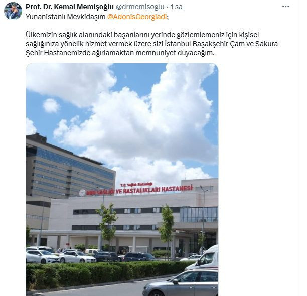 Sağlık Bakanı Memişoğlu'ndan Yunan mevkidaşına yanıt - Resim : 1