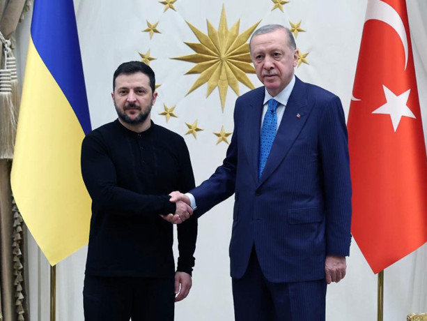 Cumhurbaşkanı Erdoğan Zelensky ile İstanbul'da görüştü
