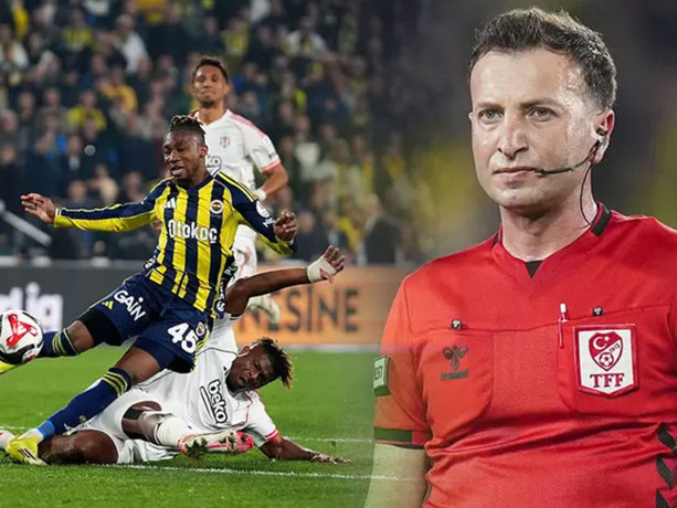 TFF'den hakem Yasin Kol için karar geldi! Fenerbahçe Beşiktaş derbisinde penaltı kararı olay olmuştu