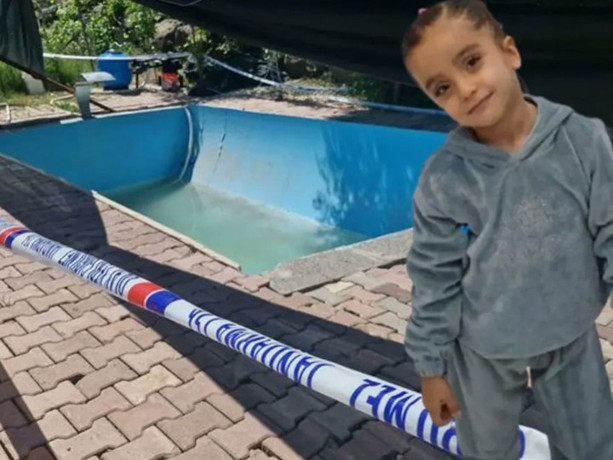 5 yaşındaki Menesa'dan acı haber! Evlerinin bahçesindeki havuzda ölü bulundu