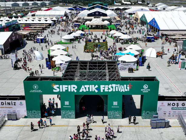 Sıfır Atık Festivali'nde son gün! 4 günde 500 bine yakın ziyaretçi