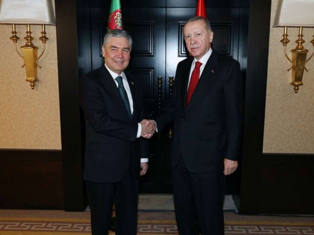 Cumhurbaşkanı Erdoğan, Berdimuhamedov ile telefonda görüştü