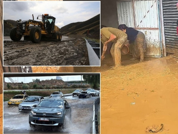 Sağanak 5 ili vurdu: Evler su altında, yollar göle döndü