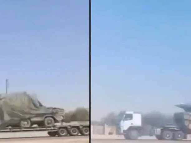 YPG'nin teslim ettiği silahlar Halep'e taşınıyor