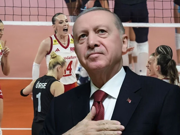 Cumhurbaşkanı Erdoğan'dan Filenin Sultanları'na tebrik