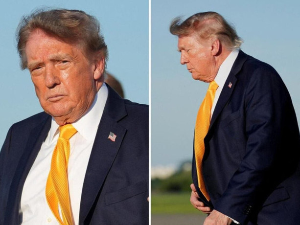 Trump'ın saçları yine gündemde! Yıllardır süren tartışmaya noktayı koydu