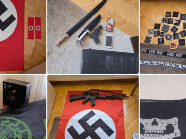 Ankara'da 'Nazi' operasyonu: Evlerinden cephanelik çıktı