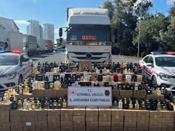İstanbul 200 milyon liralık sahte parfüm ele geçirildi