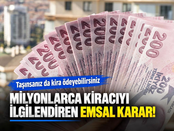 Milyonlarca kiracıyı ilgilendiren emsal karar! Taşınsanız da kira ödeyebilirsiniz