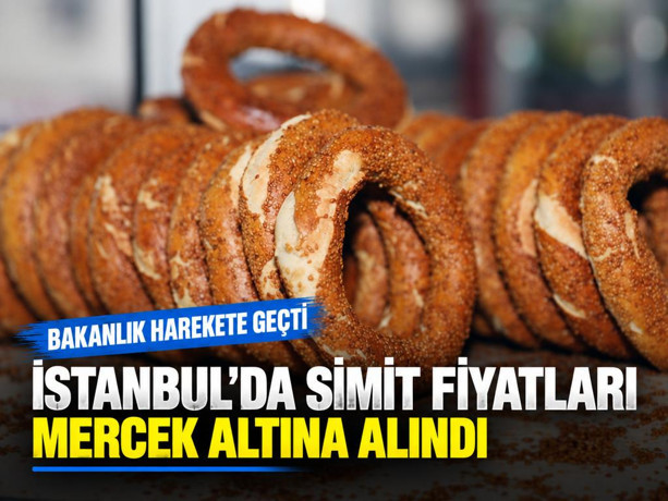 Bakanlık İstanbul'da simit fiyatlarını mercek altına aldı