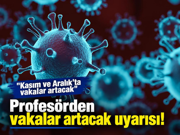 Profesörden vakalar artacak uyarısı! Kasım ve Aralık'ta vakalar artacak