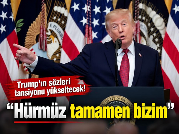ABD Başkanı Trump: Hürmüz tamamen bizim