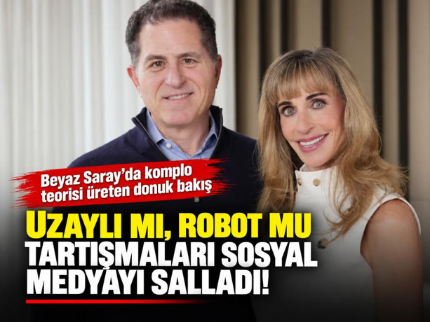 Beyaz Saray’da komplo teorisi üreten donuk bakış: Uzaylı mı, robot mu tartışmaları sosyal medyayı salladı!