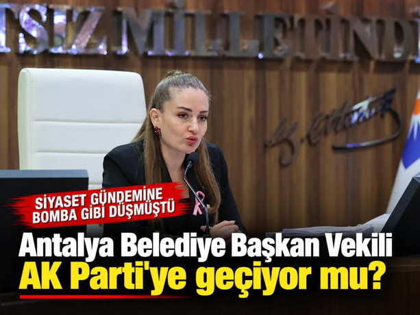 Siyaset gündemine bomba gibi düşmüştü: Büşra Özdemir AK Parti'ye geçiyor mu?