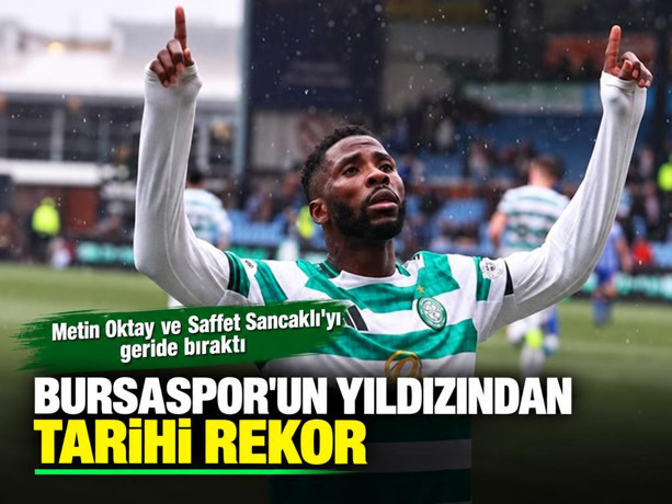 Bursaspor'un yıldızı Kelechi Iheanacho'dan tarihi rekor: Süper Lig efsanelerini solladı