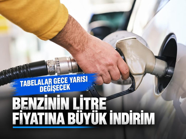 Benzine 5 lira 65 kuruş indirim bekleniyor! Fiyatlar gece yarısı değişecek