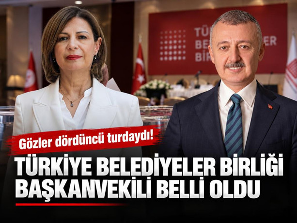 Türkiye Belediyeler Birliği Başkanvekili Ayşe Ünlüce oldu