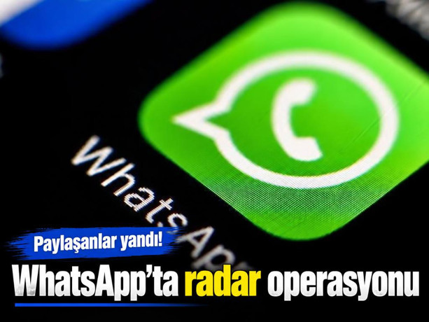 WhatsApp'ta ''radar'' operasyonu: Trafik kontrollerini paylaşan 8 kişi gözaltına alındı