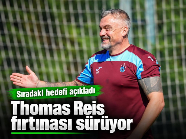 Trabzonspor'da Thomas Reis fırtınası! Rizespor'u da gözüne kestirdi