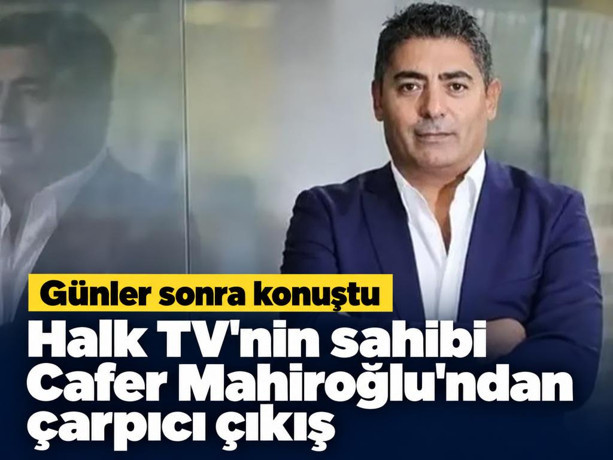 Cafer Mahiroğlu: ''Varsa bir hatam adil yargı önünde hesabını veririm''