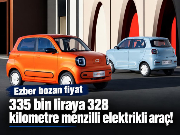 Ezber bozan fiyat: 335 bin liraya 328 kilometre menzilli elektrikli araç!