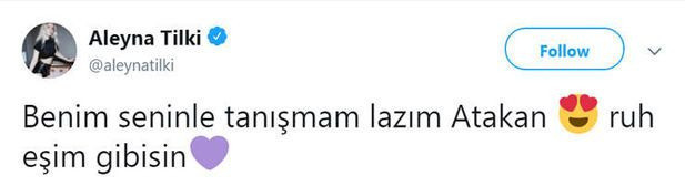 Aleyna Tilki'den Atakan Kayalar paylaşımı - Resim : 1