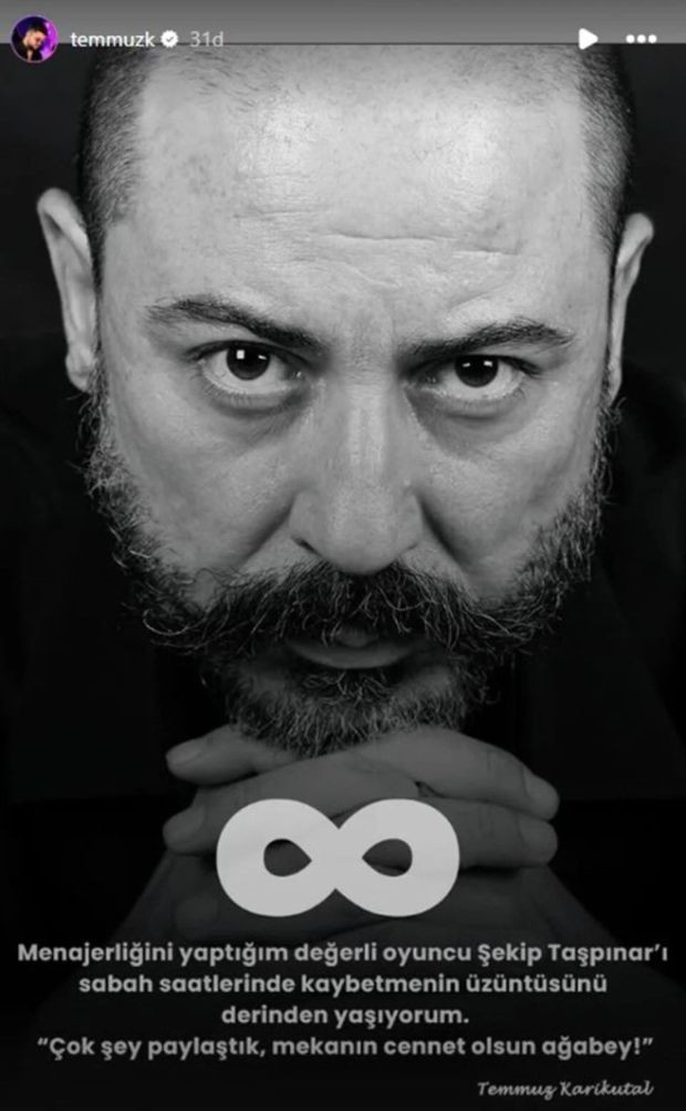 Kurtlar Vadisi'nin ünlü ismi hayatını kaybetti! Oyuncu Şekip Taşpınar'dan acı haber - Resim : 1