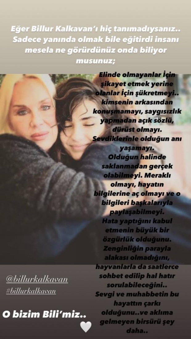 Tuba Büyüküstün'den Billur Kalkavan'a çok özel veda! Her bir kelime ders gibi... - Resim : 3