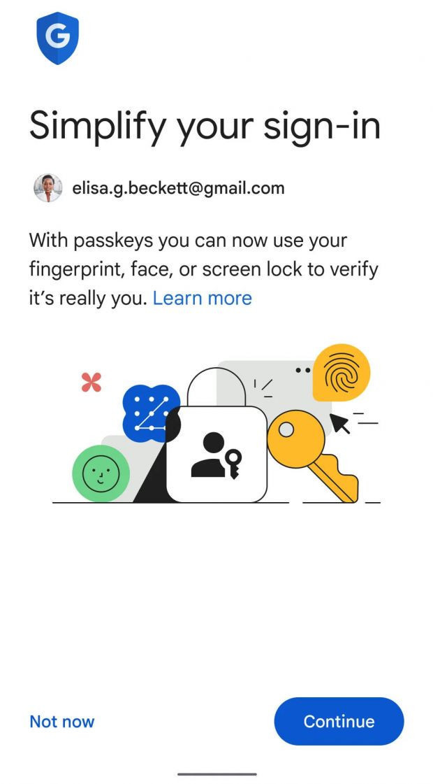 'Şifre unutmak' tarih oluyor: Google’da ‘Passkeys’ dönemi - Resim : 1