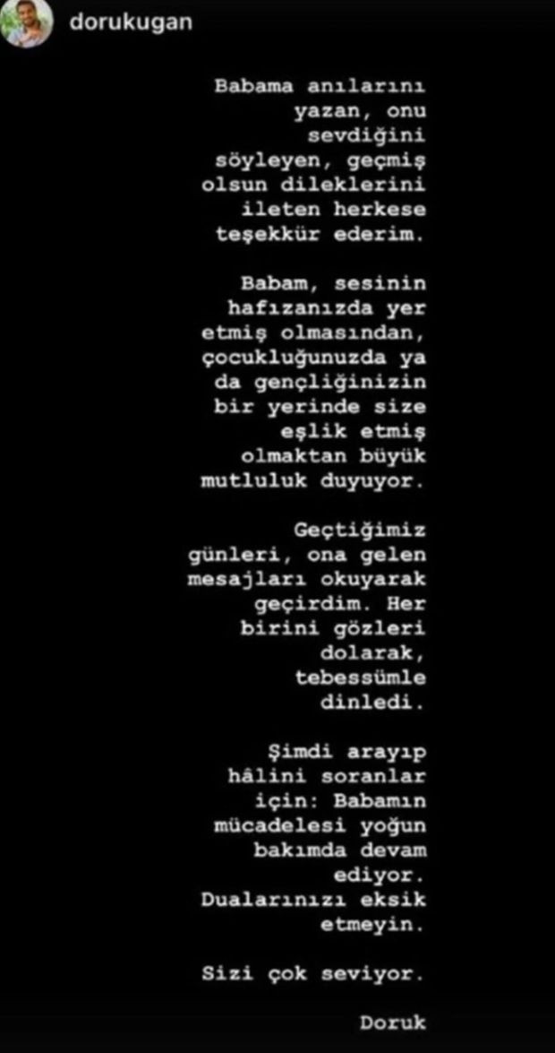 Sabri Ugan'ın oğlundan açıklama: "Vefat haberi gerçek değil" - Resim : 1