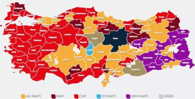 31 Mart sonrası harita değişti! Hangi belediye başkanları AK Parti'ye geçti? - Resim : 1