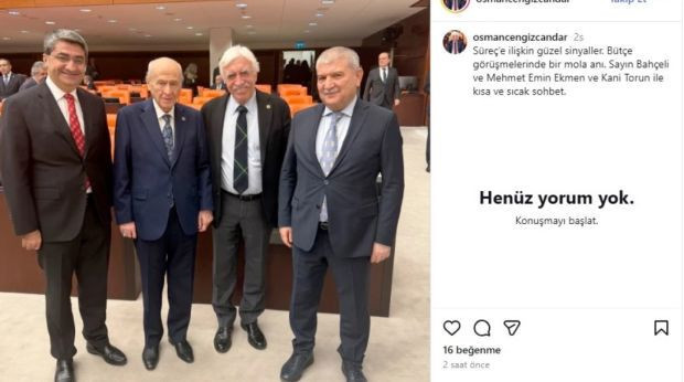 Devlet Bahçeli, DEM Partili Bakırhan'ın konuşmasını alkışladı, çaya davet etti - Resim : 1