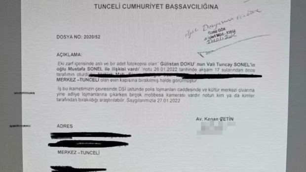 G&uuml;listan Doku soruşturmasında isimsiz not ortaya &ccedil;ıktı! Tek bir c&uuml;mle yer alıyor - Resim : 1