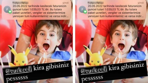 Telefon faturasının tutarı Ece Erken'i isyan ettirdi - Resim : 1