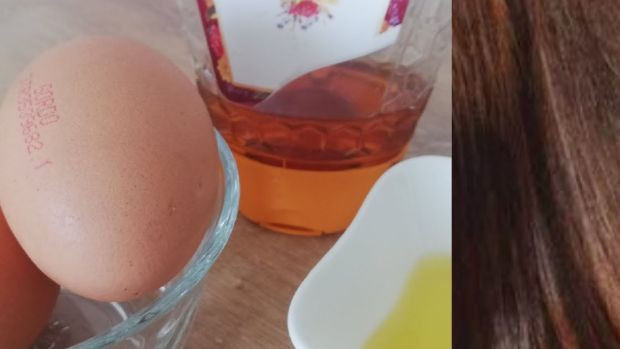 Yumurtayla karıştırıp saçınıza sürün. Saç dökülmesi ve kepek sona eriyor; - Resim : 2