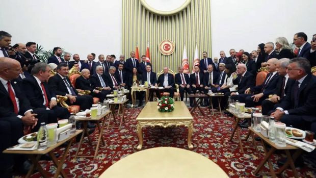 Cumhurbaşkanı Erdoğan: Hamas ile hep temas halinde olduk yine temastayız - Resim : 1