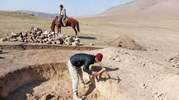 Kırgızistan’da erken Türk dönemine ait heyecanlandıran arkeolojik keşif - Resim : 1