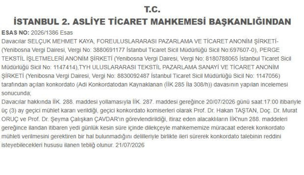 Armani'ye &uuml;retim yapıyordu... T&uuml;rk giyim firması konkordato ilan etti - Resim : 1
