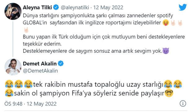 Aleyna Tilki'den Demet Akalın'a yanıt gecikmedi - Resim : 2