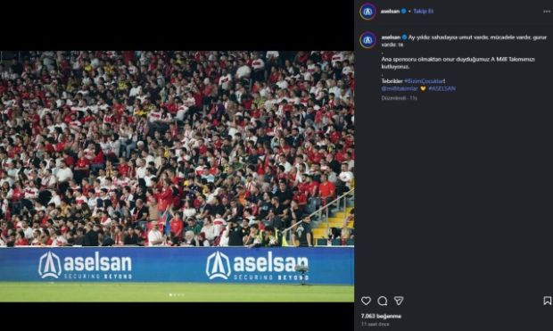 ASELSAN A Milli Takım'ın ana sponsoru oldu - Resim : 1