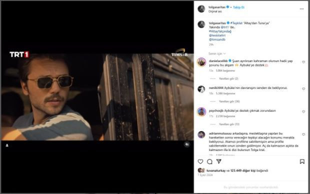 Aybüke Pusat'ın ardından ona da yorum yağmıştı: Tolga Sarıtaş'tan dikkat çeken hamle - Resim : 1