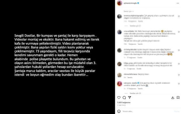 Çalışanına tokat atan Ayhan Sicimoğlu'ndan açıklama: Kumpas ve şantaj var, dava açacağım - Resim : 1